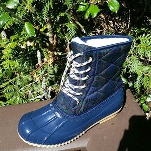 NWOB - Sociology Plaid Quilted Duck Boots